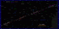 Click here for a star map showing the path of Jupiter from August 2025 to October 2029