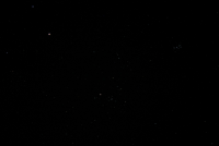 Photograph showing Mars in Taurus in late November 2022 (Copyright Martin J Powell 2022)